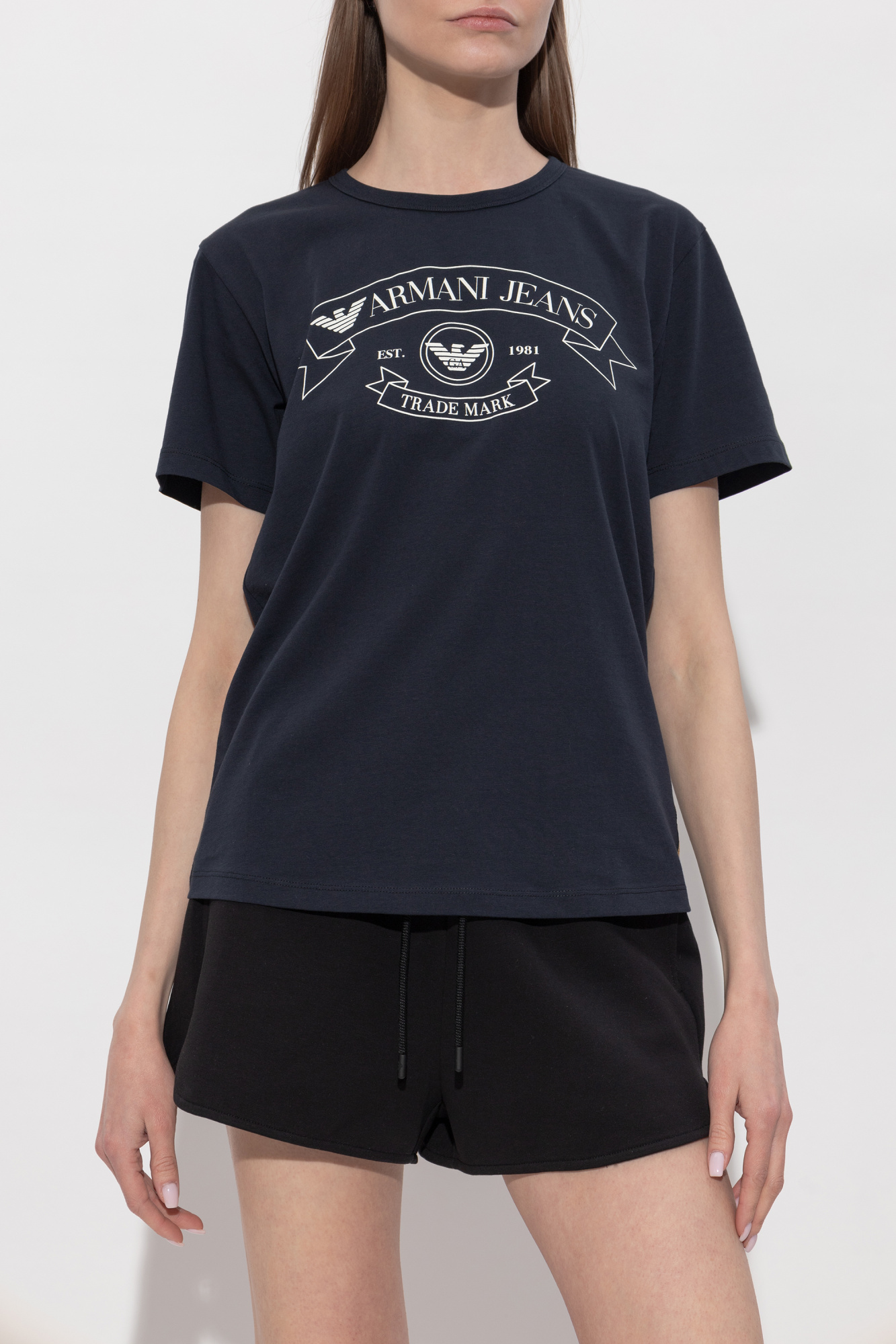 Emporio Armani T-shirt with print | Women's | Vitkac